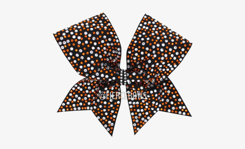 Nicole Rhinestone Cheer Bow - Sequin, transparent png download