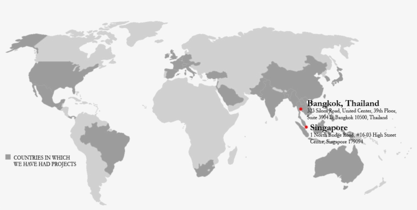 Locations - World Map, transparent png download