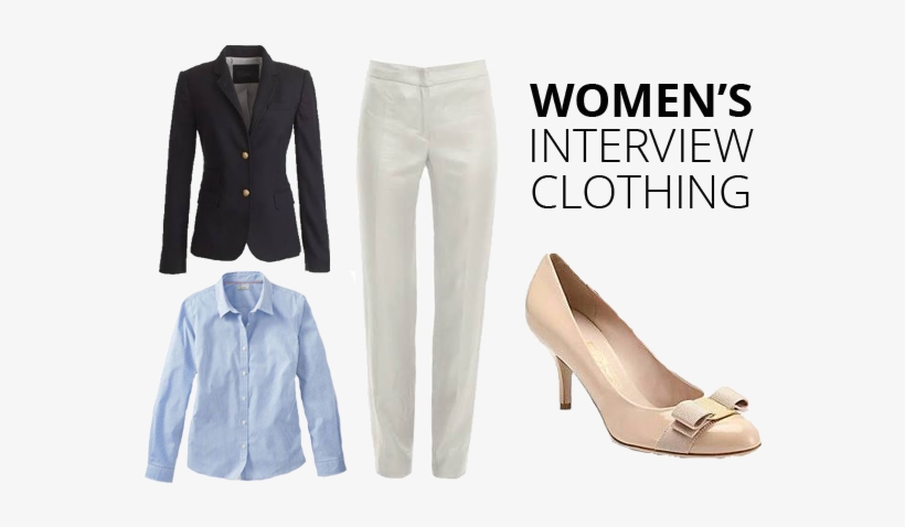 Womens Interview Outfit What To Wear To An - Jacket, transparent png download