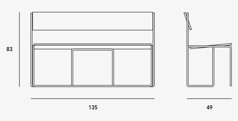 Missana Trampolin Bench Cuatro Cuatros 4 - Diagram, transparent png download