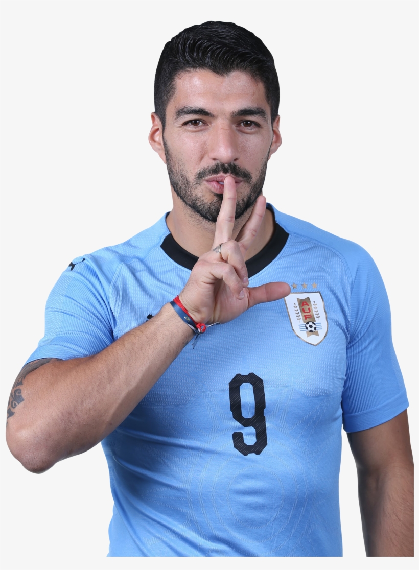 Luis Suarez Render - Mohamed Salah And Luis Suárez, transparent png download