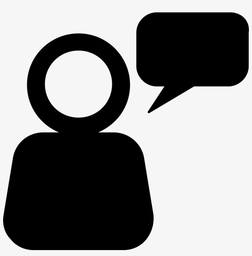 Talking Icon Png - Picto Talk, transparent png download