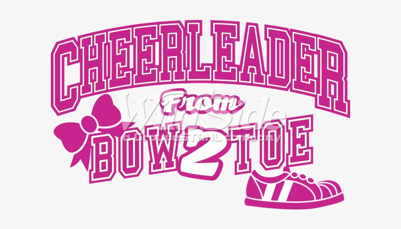 Cheerleader From Bow 2 Toe - T-shirt, transparent png download