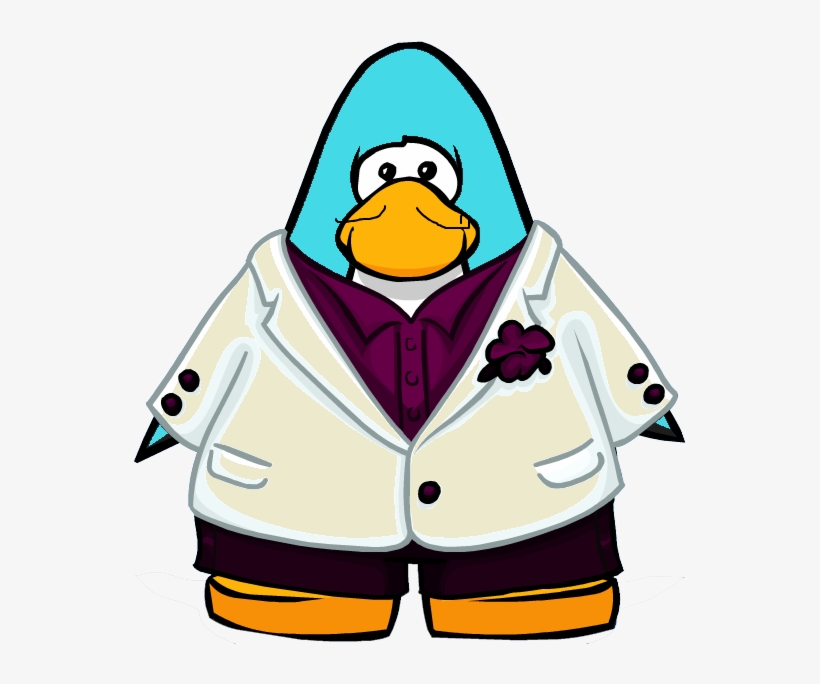 Prom King Tux Player Card Png - Club Penguin, transparent png download