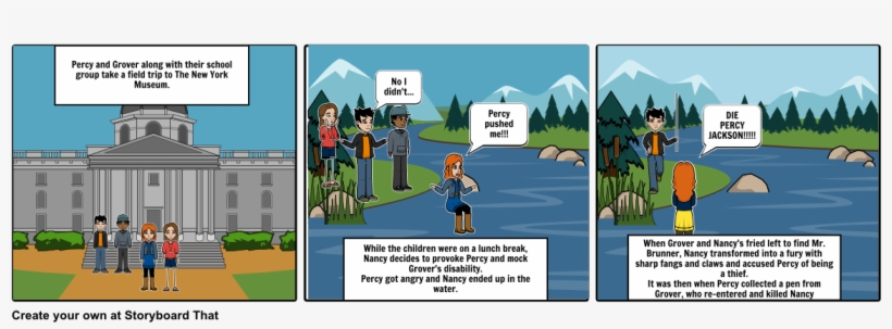 Percy Jackson & The Olympians - Cartoon, transparent png download
