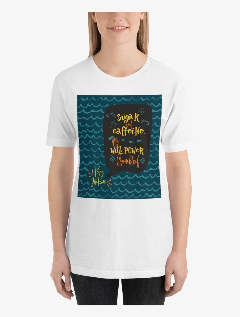 Percy Jackson Quote Unisex Short Sleeved Shirt - T-shirt, transparent png download