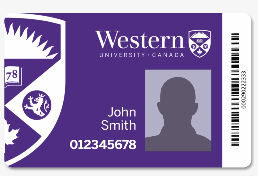 Depositing Funds - Western University Id Card, transparent png download