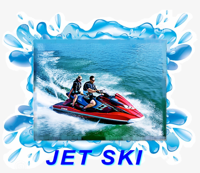 Jet Ski Benidorm - Vector Graphics, transparent png download