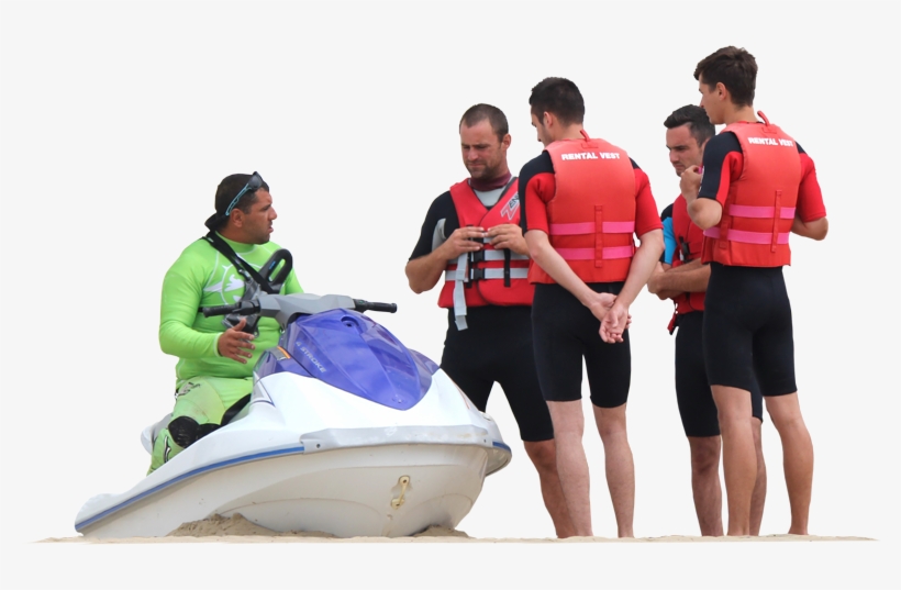 Vous Souhaitez Organiser Une Journée Conviviale Et - Gilet Jet Ski Plage, transparent png download