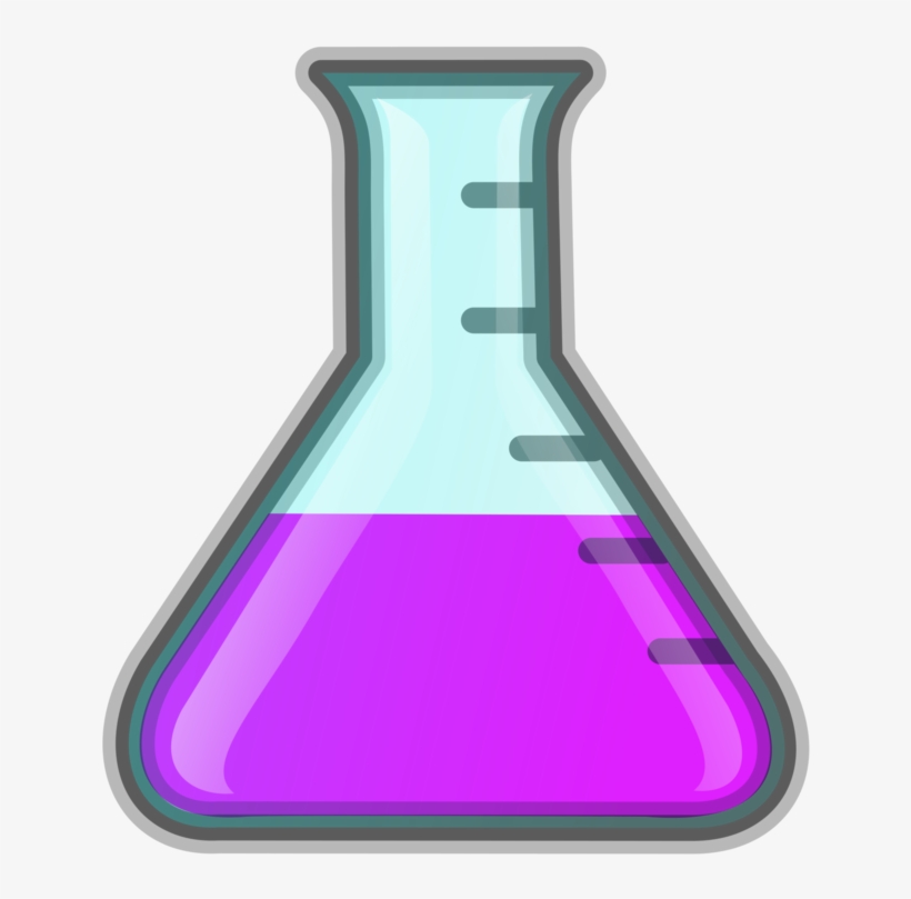 Laboratory Flasks Chemistry Experiment Science Project - Erlenmeyer O Matraz Conico, transparent png download