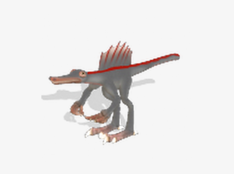Here's My Spinosaurus From Spore, It Was Made Back - Animal Figure, transparent png download