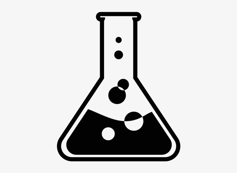 Chemical Reactions - Chemical Reaction Black And White, transparent png download