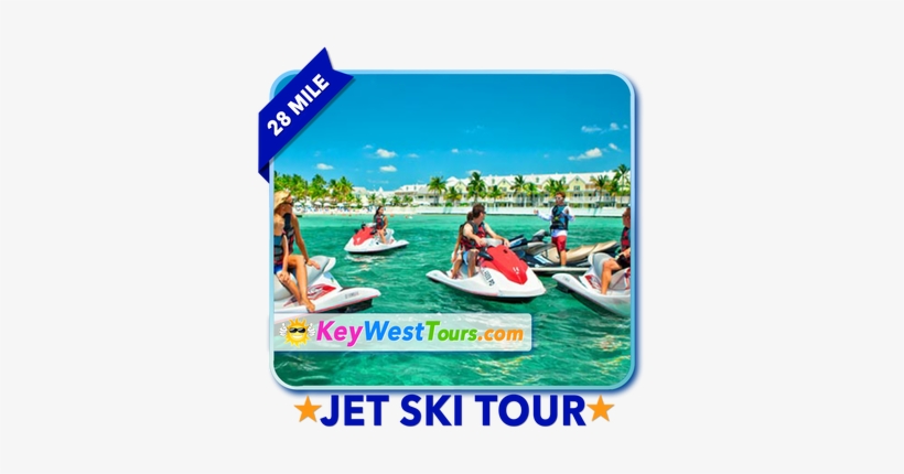 Jet Ski Tour - Jetski In Key West, transparent png download
