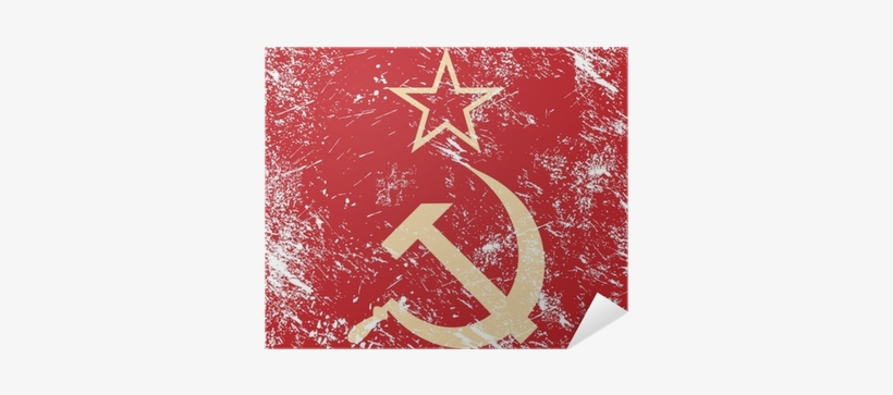 Soviet Union Retro Flag Poster • Pixers® • We Live - Foldable Shopping Bag Maria, transparent png download