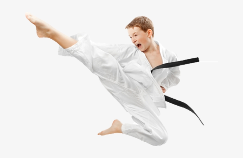 Related Image - Black Belt Karate Kick, transparent png download
