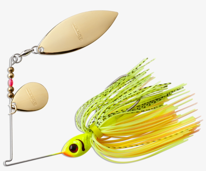 Spinnerbait For Bass - Booyah Tandem Blade - Buzz Booyah - Spinnerbaits, transparent png download