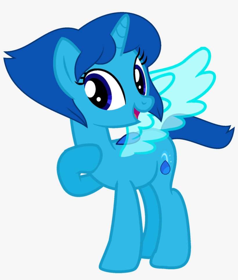 Ra1nb0wk1tty, Female, Hoof On Chest, Lapis Lazuli , - Steven Universe My Little Pony Lapis Lazuli, transparent png download