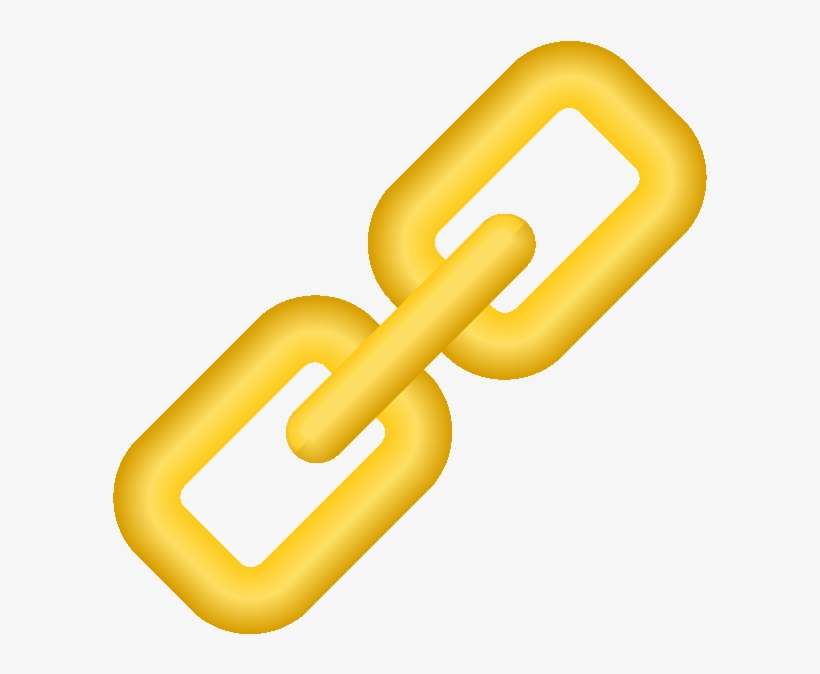 Download Link Icon1 Yellow - Yellow Link Icon | Transparent PNG ...