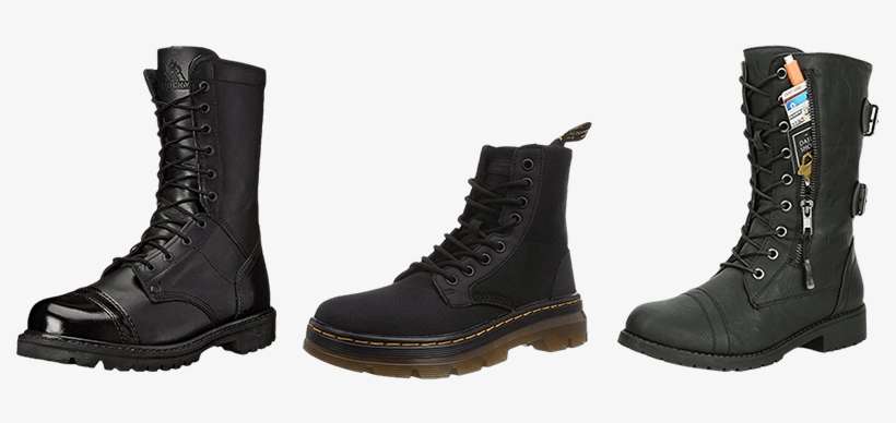 Quadcopter Reviews Best Combat Boots - Rocky Paraboot Men's Black Boot 10.5 W, transparent png download