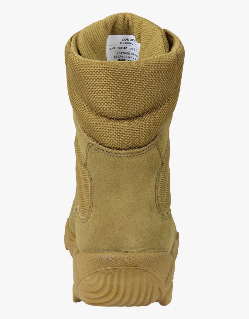 The Ar670-1 Compliant Condor Gordon Coyote Brown Combat - Condor Gordon Ar 670-1 8 Inch Combat Boots (coyote), transparent png download