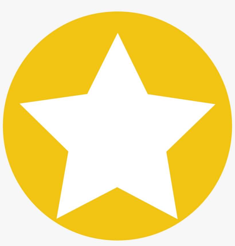 Real Id - Gold Star - Real Id Star Yellow, transparent png download