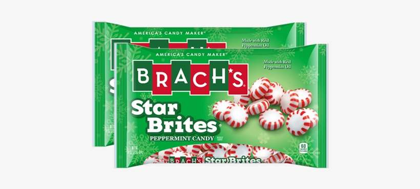 Brach's Star Brites Peppermint Candy - Brachs Candy, Peppermint, Star Brites - 16 Oz, transparent png download