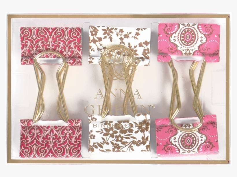 Pink Regal Binder Clips - Binder Clip, transparent png download