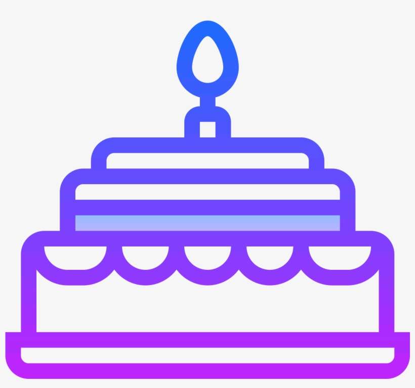 Birthday Cake Icon - Salon De Clases Iconos Png, transparent png download