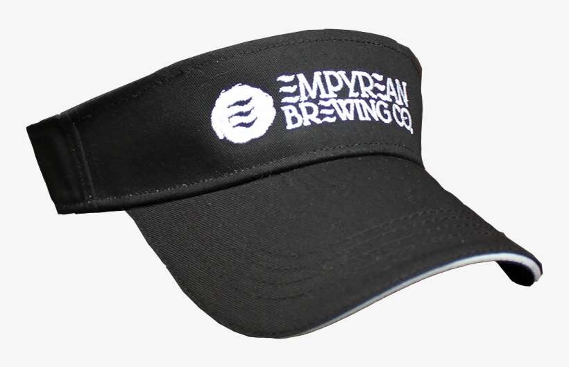Black Visor - Baseball Cap, transparent png download