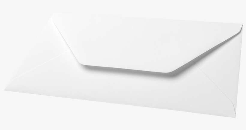 Blank Envelope Rotated - Standard Paper Size, transparent png download