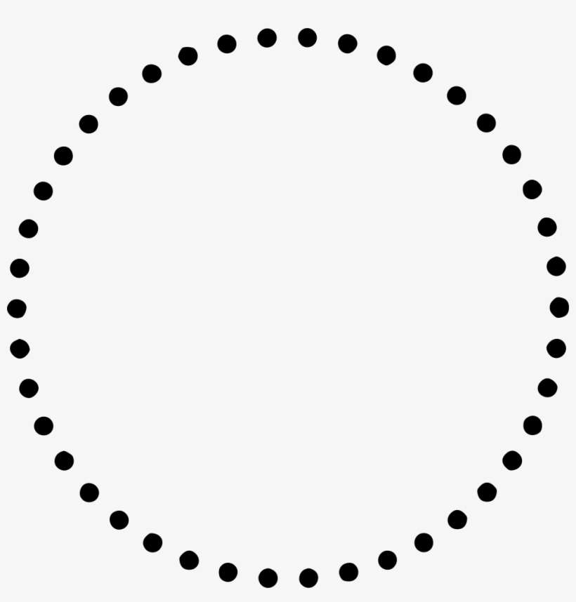 Cicrcle Logo Dotted Sign Icon Free Download Png Dotted - Icon, transparent png download