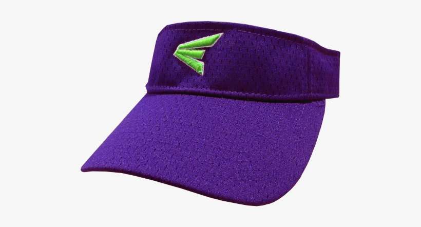 Easton Visor By Pacific All Purple/white/neon Green - Green, transparent png download