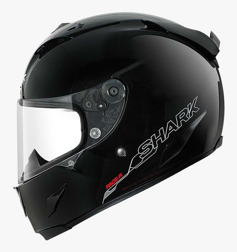 4 Racerpro Blank Blk Lside He8600 - Shark Race R Pro Black, transparent png download
