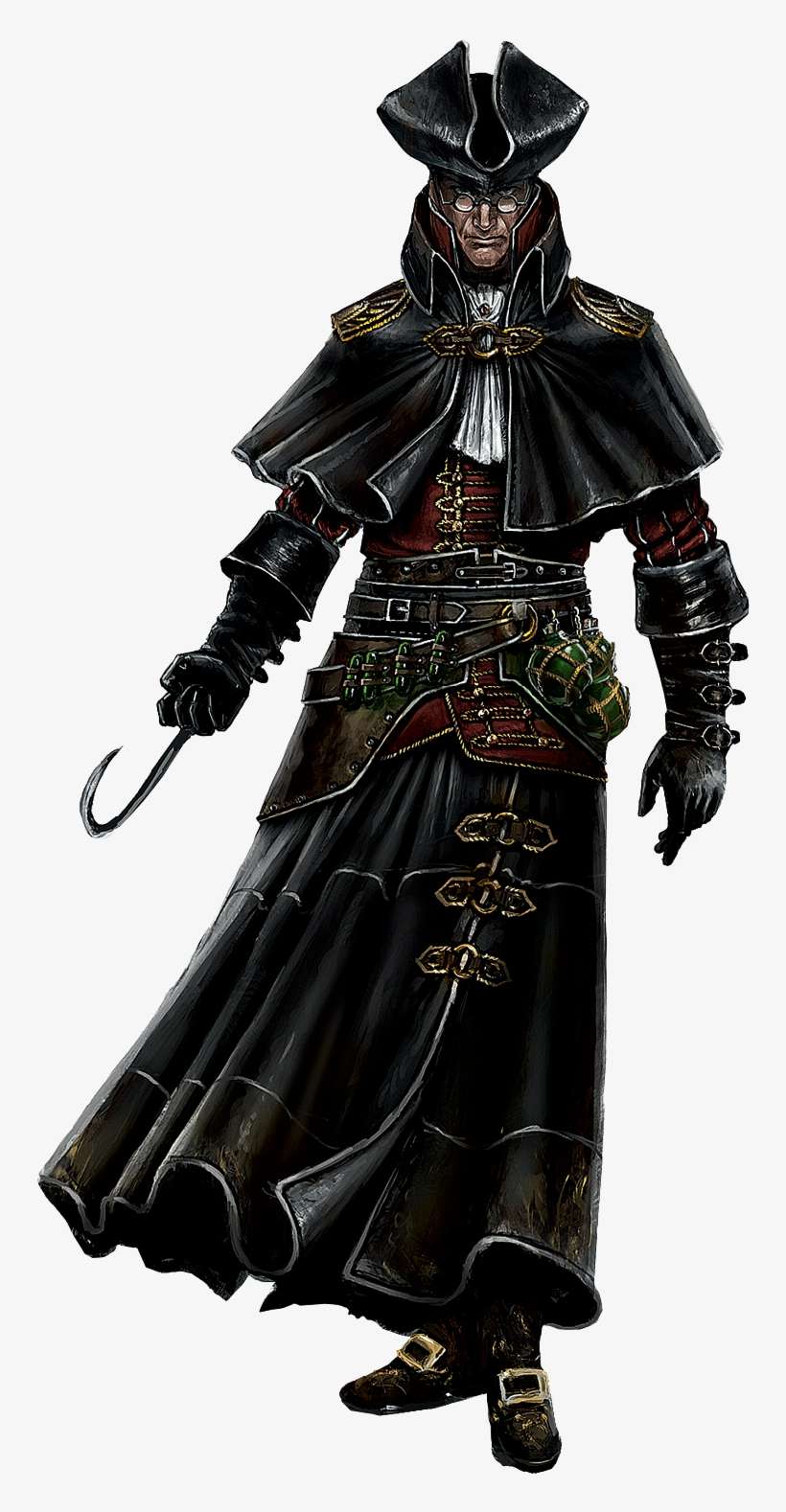 Ac4mp Ca Physician - Assassins Creed Black Flag Character Concept Art, transparent png download
