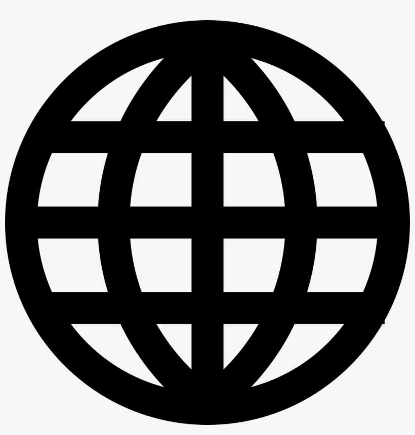 Planet Earth Grid Symbol - Planet Earth Symbol, transparent png download