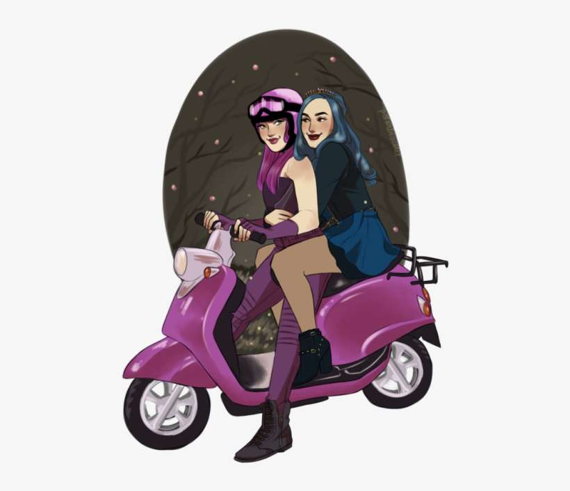 No Mortal Blade Can Kill Me “where To” Mal Asked - Descendants Evie Fan Art, transparent png download