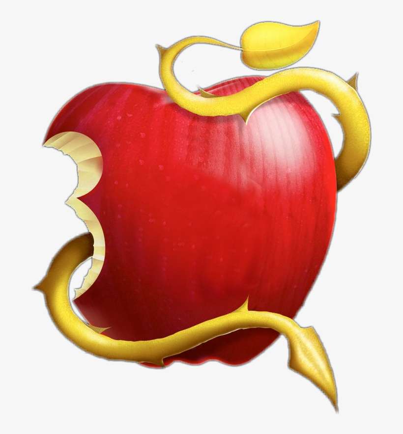 Cliparts Descendants - Maça Dos Descendentes, transparent png download