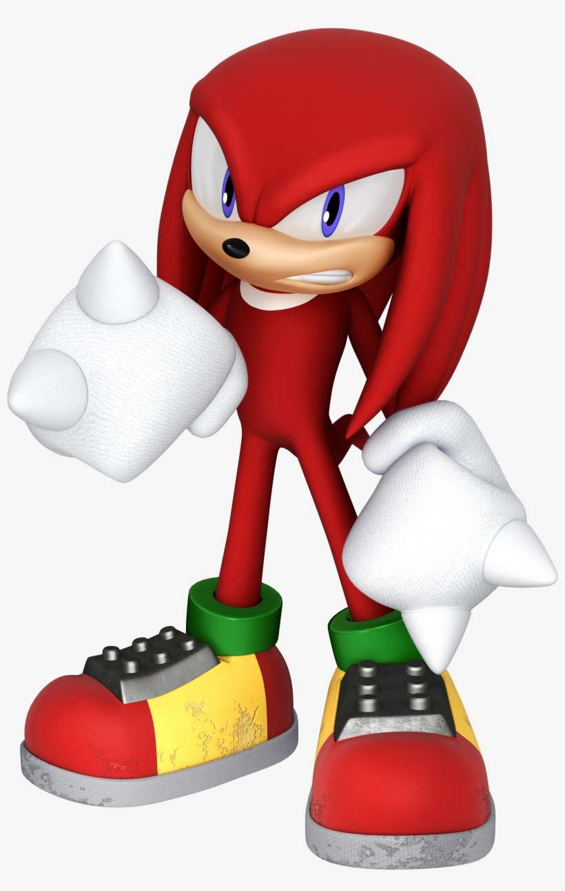 Super Mario And Friends - Knuckles The Echidna, transparent png download