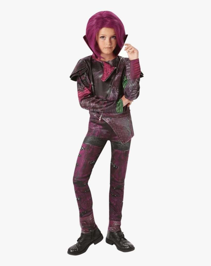 Descendants Deluxe Mal Costume, transparent png download