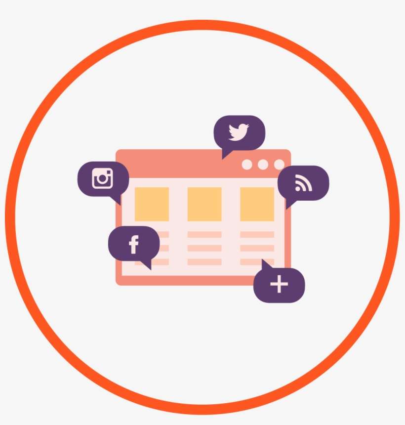 Social Media Extra Instagram, Pinterest, Tumblr, Flickr, - Instagram, transparent png download