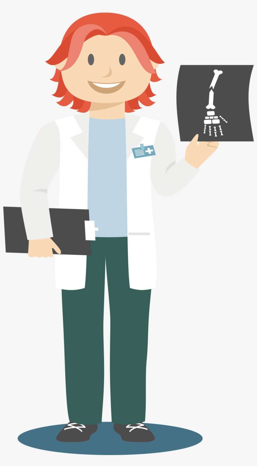 Doctor Apple Clipart - Orthopedic Surgeon Clipart Png, transparent png download