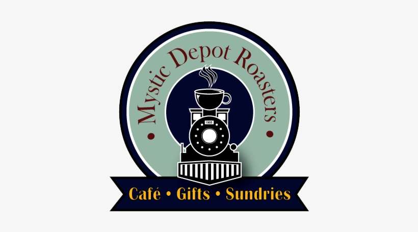 Mystic Depot Roasters Coffee House, Nostalgic Fare, - Gift Shop Cafe Logo, transparent png download