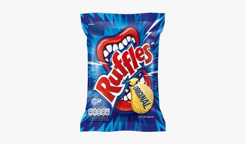 Batata Ruffles Original 57g, transparent png download