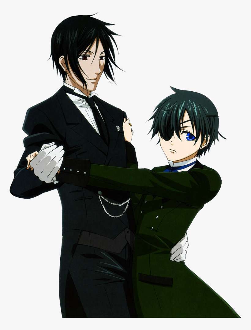 Sebastian And Ciel Phantomhive 7 - Sebastian Y Ciel Png, transparent png download