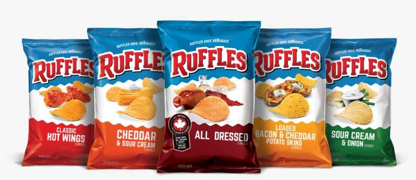 Enter Your Bag Codes Online At Rufflesridgechallenge - Ruffles Classic Hot Wings Potato Chips, transparent png download