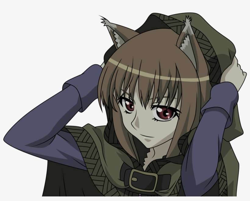 Wallpapers Id - - Holo Spice And Wolf Cloak, transparent png download