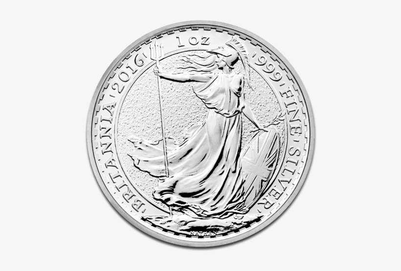 2016 Silver Britannia Coin, transparent png download
