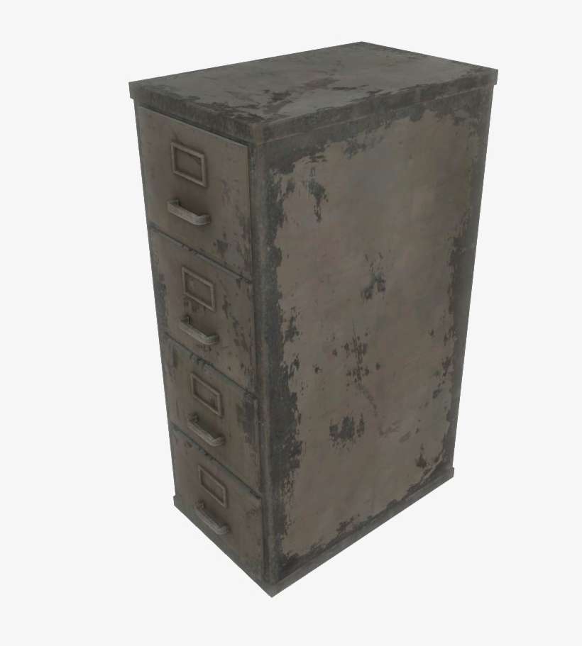 Fo4 File Cabinet - Cupboard, transparent png download