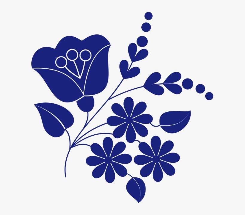 Flower Divider - Floral Motif, transparent png download