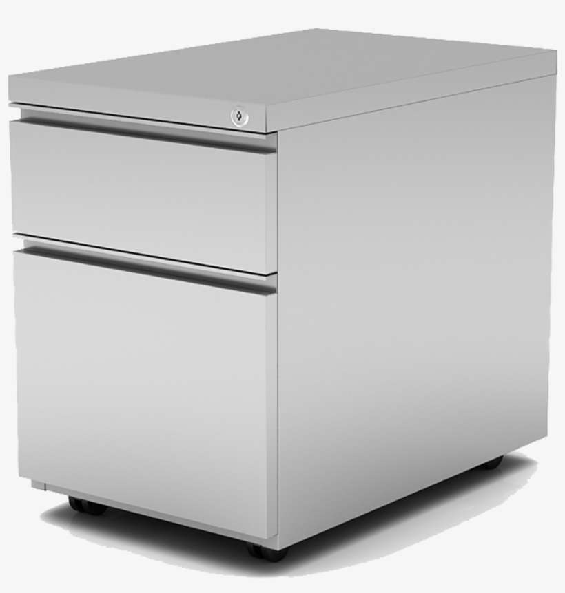 Premium 2 Drawer Mobile Locking Filing Cabinet Pedestal Pierre